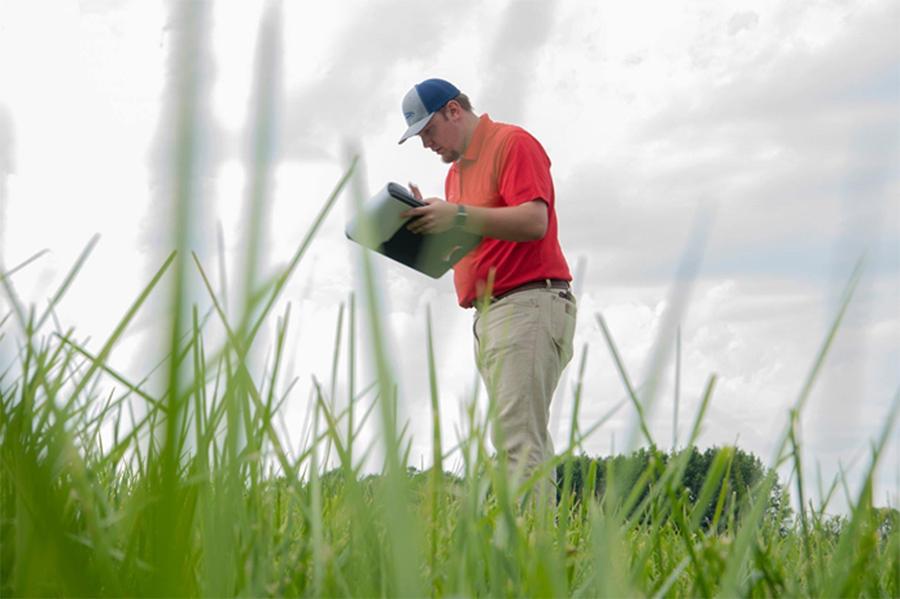 Campus opportunities, internship help Talkington thrive in agricultural environment