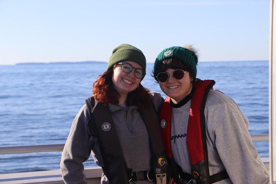 Student takes learning, biology interests to coast of Maine